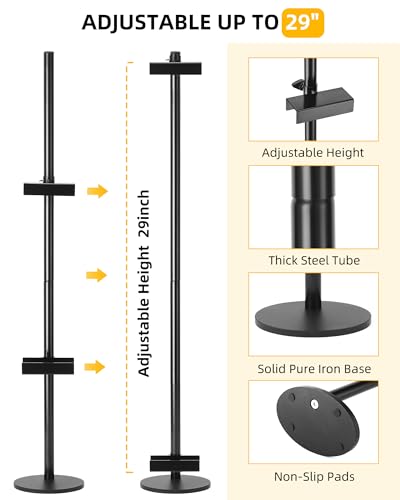 Table top easels for display,picture stands for display，Adjustable for Frames Up to 29" H，Frame Holder Stand Table Easels for Display，Metal tabletop easel Stand for Picture Frames, Artwork, Canvas