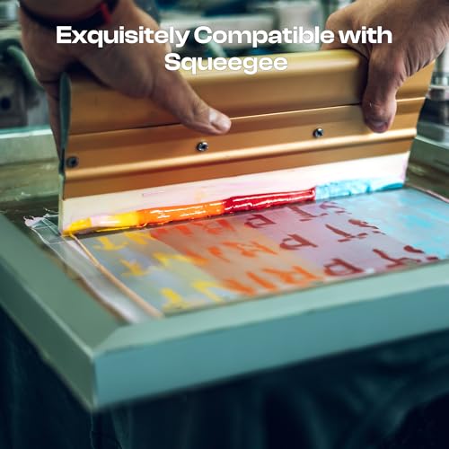Caydo 2 Pieces Aluminum Screen Printing Frames, 10 x 14 Inch Pre-Stretched Screen Printing Screens with 230 Yellow Mesh for Handcraft Lovers - style: 230 Mesh