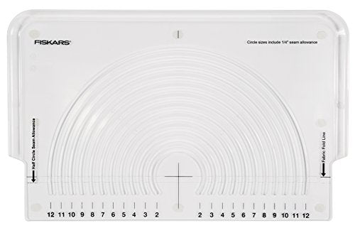 Fiskars Fabric Circle Cutter, Cut Circles in Fabric Without Tracing