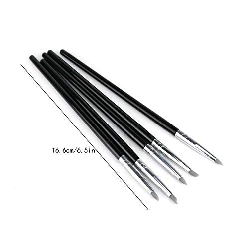 20Pcs Silicone Clay Sculpting Tool Clay Shaping Modeling Wipe Out Tools, Modeling Dotting Tool Pottery Sculpture Carving Tools