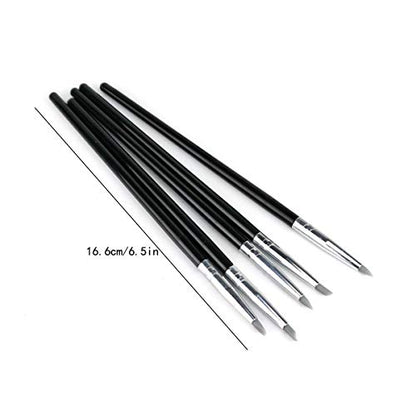 20Pcs Silicone Clay Sculpting Tool Clay Shaping Modeling Wipe Out Tools, Modeling Dotting Tool Pottery Sculpture Carving Tools
