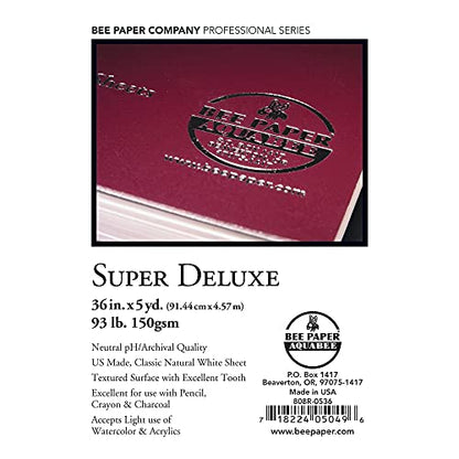 Bee Paper Company 808R-0536 Bee Paper Super Deluxe Sketch Roll, 36-Inch by 5-Yards - size: 36-inch x 5-yard Roll