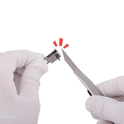 FOSHIO 60 Degree Snap Off Blades 9MM Universal Art Knife Replacement Blades, High Hardness Stainless Steel Auto Vinyl Wrap Box Cutters Knife, Pack of 100 - color: Orange - 60 Degree Blades