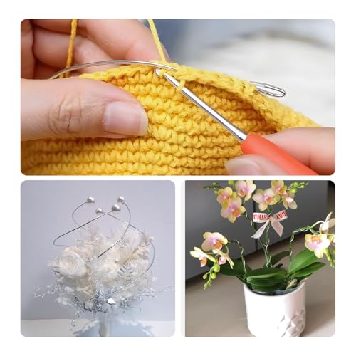 14 Gauge Aluminum Craft Wire,66 Ft Silver Metal Wire for Jewelry and DIY Projects,Bendable Metal Wire for Sculpting, Frames, and Bonsai Training - size: 14 Gauge 66 Ft