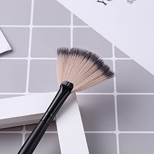 Paint Brush Set Artist Fan Painting Brushes Wood Long Hands for Oil Acrylic Watercolor Ink Gouache Oil Painting, Canvas, Ceramics, Face Body Art and Crafts, Adults Painting Supplies