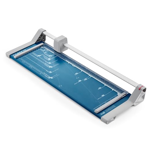 Dahle 508 Personal Rotary Trimmer, 18" Cut Length, 5 Sheet Capacity, Self-Sharpening, Automatic Clamp, German Engineered Paper Cutter - size: 18" Cut Length