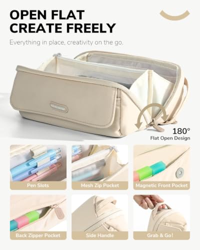 Four Candies 36PCS Mechanical Pencil Set with 624 Lead Refills (White) - color: White