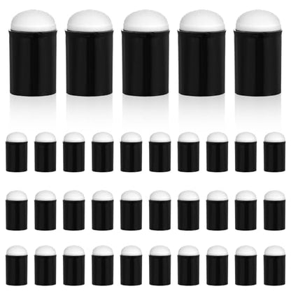 Oruola 40 PCS Finger Sponge, Black Face Painting Finger Sponges