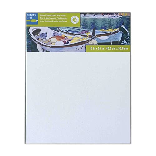 Artist's Loft Level 3 Gallery Wrapped Heavy Duty Canvas - size: 16 x 20