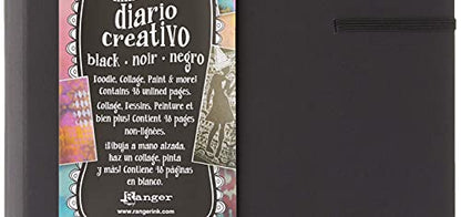Dyan Reaveley's Dylusions Creative Journal, Black 8.75"X9"