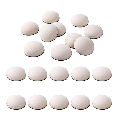 Briartw 20 Pieces Mini Ink Blending Domed Foams, Round Replacement Foam Pads Domed Sponge Foam Refills for Card Making Embossing Painting Rendering - color: 20 PCS Domed Foams