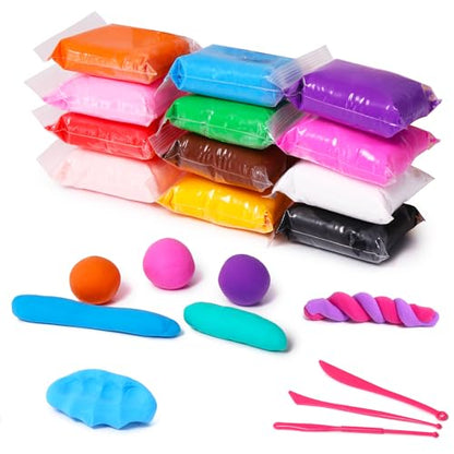 Air Dry Clay Kit, 36 Colors | Modeling Clay