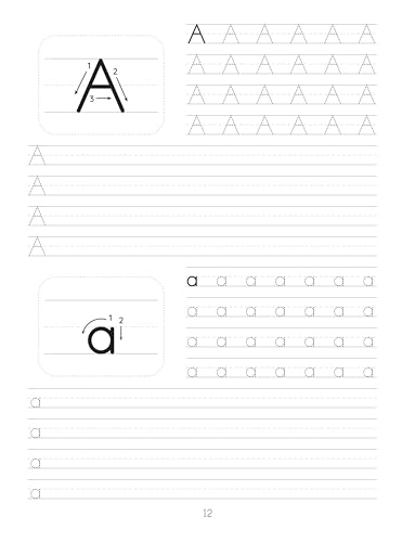 Print Handwriting Workbook for Kids: Improve Your Penmanship and Writing Skills with Letters, Words, Motivational Quotes, Funny Jokes, Science Facts for Children Ages 8-12