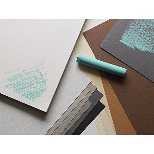 Winsor & Newton Professional Pastel Paper Pad, 9" x 12", 24 sheets, 160gsm, Earth Colors - color: Earth, style: 9" x 12"
