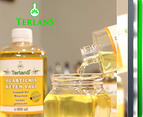 TERLANS Oil Painting Essentials Set, 3x100 ml (3x3.38 Fl.Oz.) | Linseed Oil, Brush Cleaner & Odourless Oil Paint Liquid for Smooth Flow, Controlled Dilution & Paint Care | Artist Oil Painting Supplies