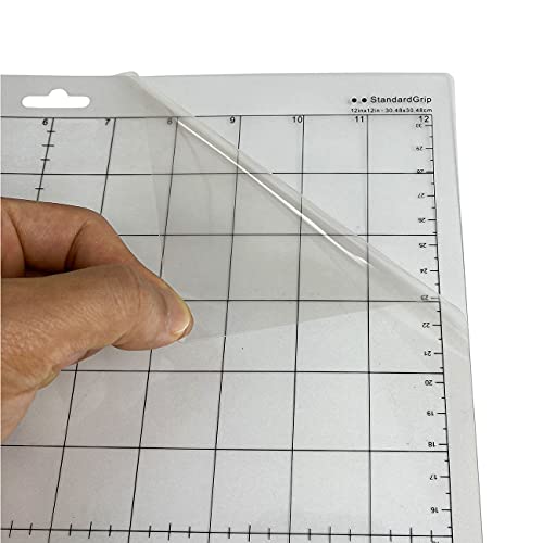 ReArt Standard Grip Cutting Mat for Silhouette Cameo 4 Packs 12" x 24" - Adhesive Cut Mat Replacement Set Matts Vinyl Craft - color: Standard Grip 4P 12X24