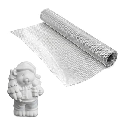 Sculpting Wire Mesh Roll for Art Craft 15.7 inches x 16.4 feet | Aluminum Wire Mesh - Moldable Sculpting Mesh Sculpture Armature for Clay Sculpture Craft Mesh for DIY Projects
