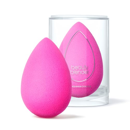 Beautyblender Original Pink Makeup Sponge | Super-Soft Blending Foam for Foundations, Powders and Creams | Reusable & Washable, Vegan & Cruelty-Free, Streak-Free Finish - color: Original Pink