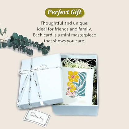 12 Pcs Small Diamond Art Kits Easy Flower Diamond Art Kits for Adults - color: Easy Flowers