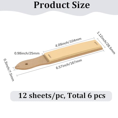 GORGECRAFT 6Pcs Sandpaper Pencil Sharpener Pointed Sketch Sandpaper Pastel Sticks Sharpener Board Artist Sanding Blocks for Professional Adults Sketching Hobbyist Charcoal Sharpening Art Drawing Tool - style: Pointed-12 Sheets Paper