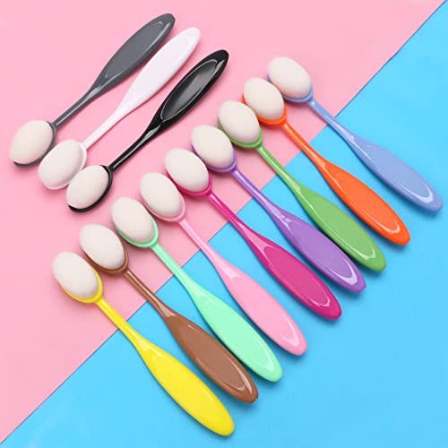 Yoseng 24 Colors Ink Blending Brushes, Background Blenders,Ink Blending Tools for Card Making with Stand - color: 24 Color Brushes With Holder