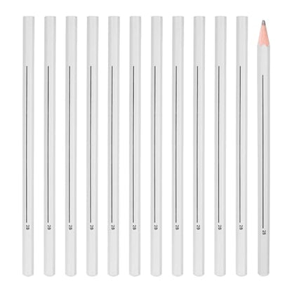 PATIKIL 2B Graphite Pencils for Drawing, 12Pcs Sketching Pencils Wood Supplies Set Break-Resistant Lead with Built-in Sharpening Area for Painting Sketching Artist Design - style: 2B