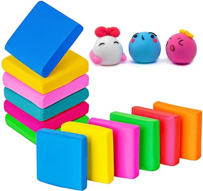 Kneaded Erasers for Artists Drawing No Smudge 12 Pcs Moldable and Kneadable Gum Eraser Clay for Sketching – Fun Pencil Erasers for Kids Bulk Classroom Gifts for Students