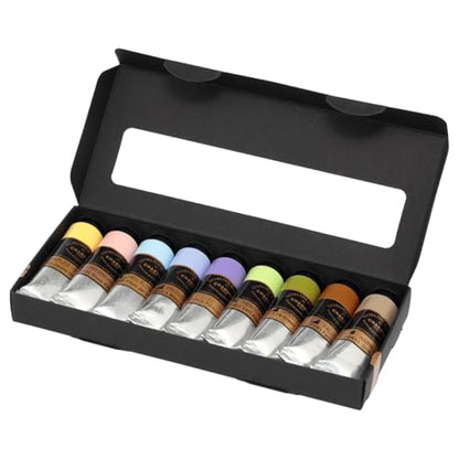 Charvin Extra Fine Professional Acrylic Paint Set for Artists, Provence Colors - Bonjour Set of 9, 20 ml Tubes, Triple-Milled, Lightfast Pigments, Artist Acrylic Paints in Nature-Inspired Hues