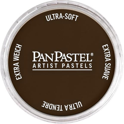 PanPastel Artist Pastels by GOLDEN, Red Iron Oxide Extra Dark, 2.44” / 62mm Pan Diameter, Professional Artist Pastels, Unique Pan Format (cake-like) - color: Red Iron Oxide Extra Dark, size: 1 Count (Pack of 1)
