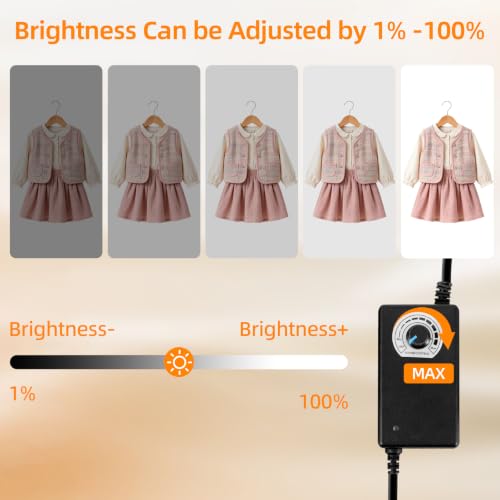 Large LightBox with Tripod Stand, 47"x20"x55" Light Box with 8 Stepless Dimming Light Boards 768 LED Beads,Shooting Tent kit with 3 Backdrops.Professional Photobooth Softbox for Studio Photography - size: 47*20*55 Inch