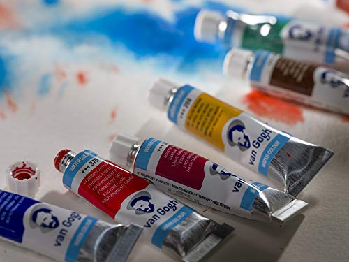 Van Gogh Watercolor Paint Set, 20x10ml Tube Set - color: 20 General (Standard Box), style: 10ml Tube