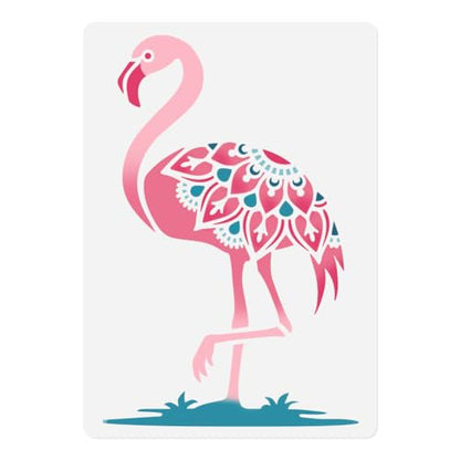 Flamingo Tropical DIY Painting Stencils for Wall Home Decor - style: Flamingo