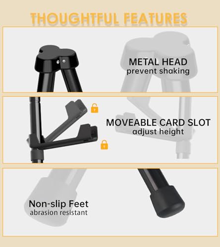 Display Easel Stand for Sign, Lightweight Tripod with Bag, Portable Adjustable Artist Easels for Outdoor Painting Canvas/Posters/Wedding, 1PC Black