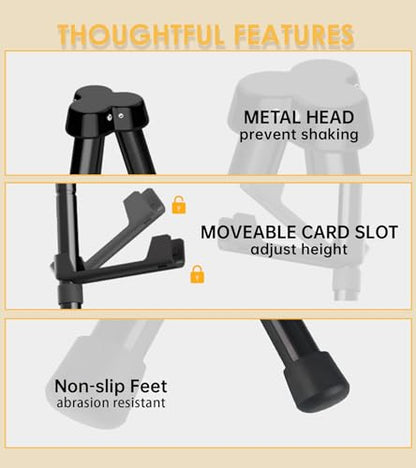 Display Easel Stand for Sign, Lightweight Tripod with Bag, Portable Adjustable Artist Easels for Outdoor Painting Canvas/Posters/Wedding, 1PC Black