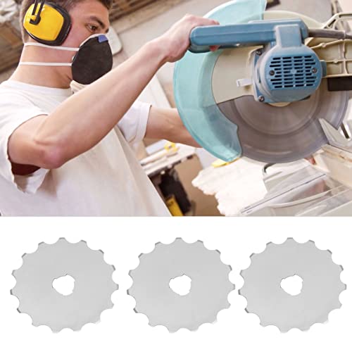 RotaryCutter Blade, 5pcs 45mm Crochet EdgeRotary Cutter Blade With High Wear For Cutting Crafts And Artwork Of Fabric Paper Ect