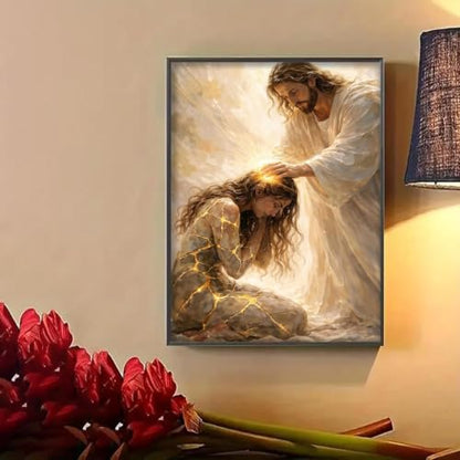 WUDWL Jesus Diamond Art Kits for Adult Diamond Painting Kits for Adults - color: DP04734