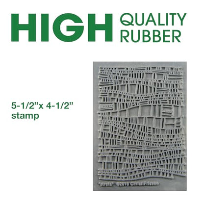 AVES Co Rubber Texture Clay Stamps Strata Texture - Versatile for All Types - style: Strata
