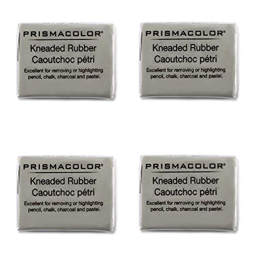 Prismacolor Premier Kneaded Rubber Eraser, Large, 4 PACK