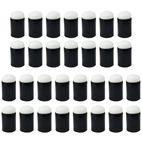 30 Pcs Finger Painting Sponge Daubers, Craft Drawing Sponges for Art, Ink Crafts, Face Painting, Card Making, and Creative DIY Projects