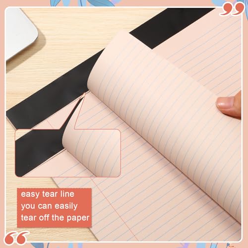 Lincia 6 Pcs Legal Pads Landscape Notebook, Gradient Orange - color: Gradient Orange