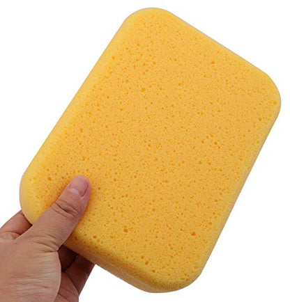 Yesland 10 Pcs Sponges, Perfect Synthetic Sponges for Painting, Crafts, Grout, Cleaning, Pottery, Clay - 7.5 x 5.5 x 2 Inches (Pack of 2) - size: 7.5 x 5.5 x 2 inches (Pack of 2)