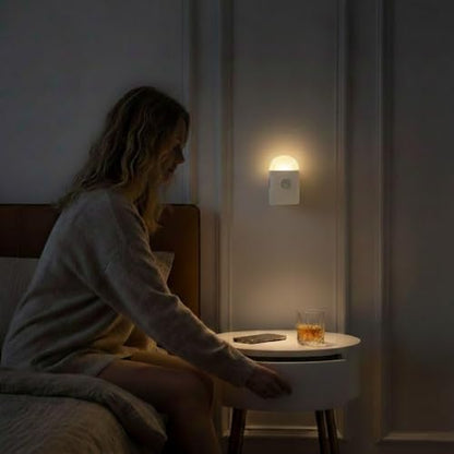 Motion Sensor LED Night Light,Warm White Dimmable Rechargeable Stick & Hook - style: 1 Pack