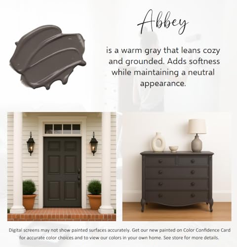 ALL-IN-ONE Paint by Heirloom Traditions, Abbey, Quart - color: Abbey, size: 32 Fl Oz (Pack of 1)