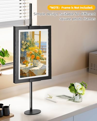 Table top easels for display,picture stands for display，Adjustable for Frames Up to 29" H，Frame Holder Stand Table Easels for Display，Metal tabletop easel Stand for Picture Frames, Artwork, Canvas