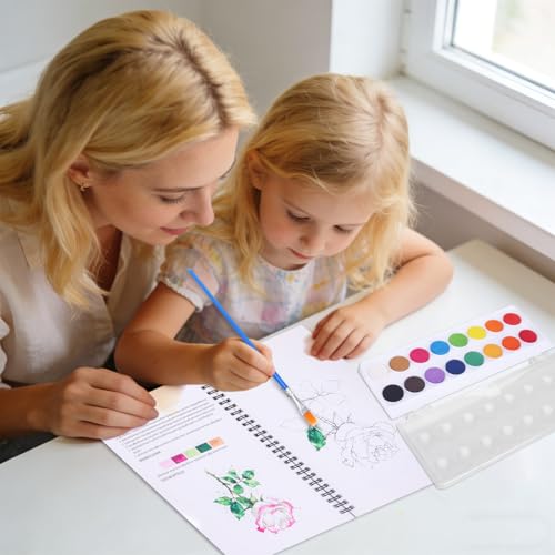 Watercolor Workbook Set - color: 16Colors