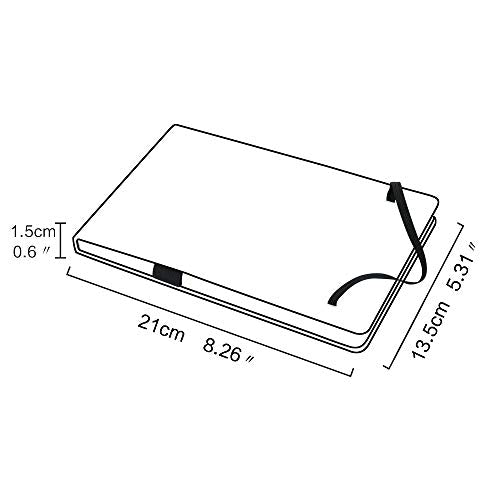 5" x 8" 220gsm Watercolor Journal Hardbound 80pgs（40 Sheets Front Back 2 Textures）Travel Size for Calligrapher Colored Pencil Watercolor Sketch Book Handmade Cloth Cover Notebook Little Flower - color: Long-little flower