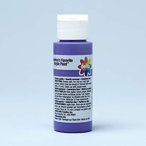 Delta Creative 18 Ceramcoat Acrylic Paint Set, 2 oz, Top Colors - color: Top Colors
