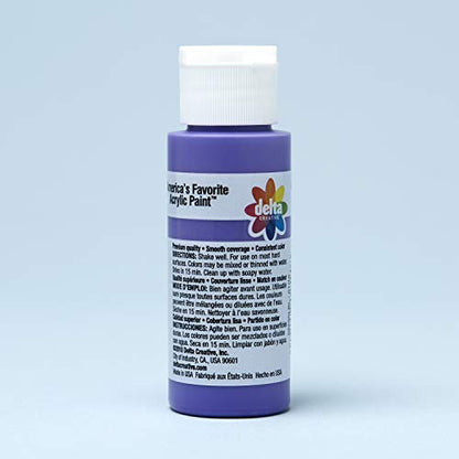 Delta Creative 18 Ceramcoat Acrylic Paint Set, 2 oz, Top Colors - color: Top Colors