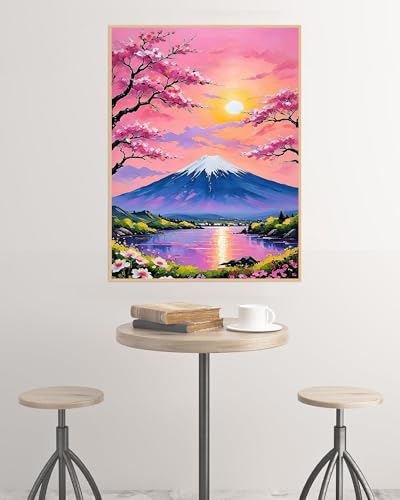 askkqtx Landscape Diamond Art Kits for Adults 12x16 Inch - color: G9583