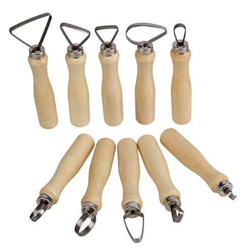 10PCS Clay Carving Tools Pottery Trimming Pottery Carving Trimming Pottery Pottery Trimming Sculpting Set Pottery Trimming Cake Carving